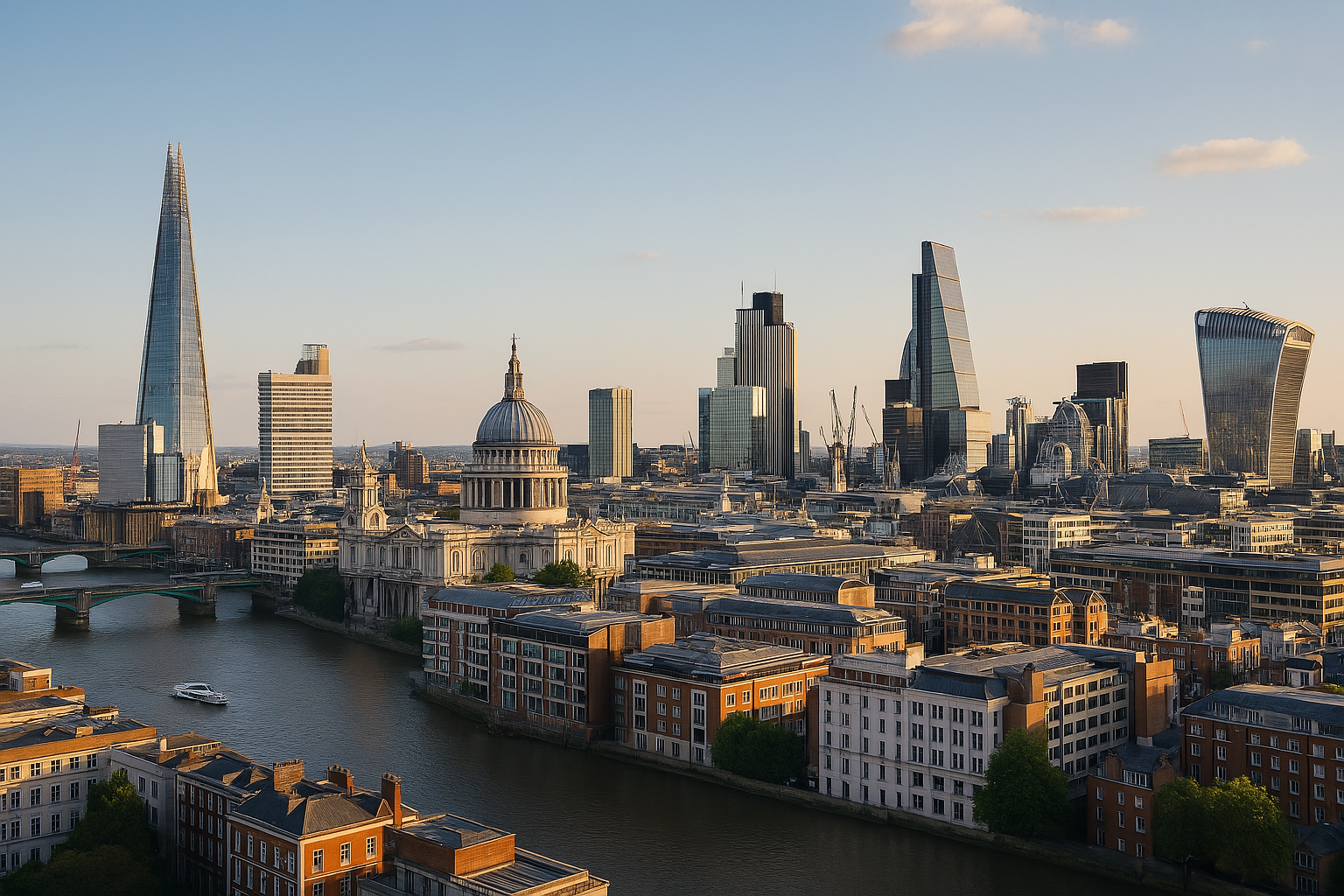 London city skyline